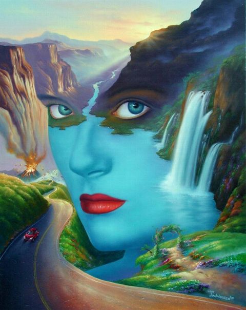 Jim Warren 1949 - American Fantasy and Surrealist painter - Tutt'Art@ (28).jpg