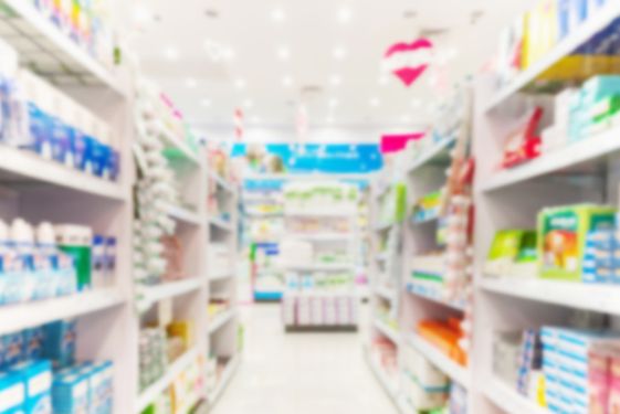 Image of pharmacy shelves Pharmacy Services