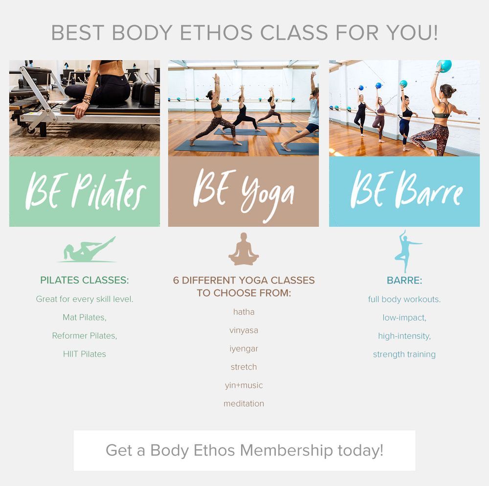 which body ethos class should you choose infographic