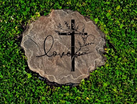 Stepping Stone - Round - Love Cross Vine.jpg