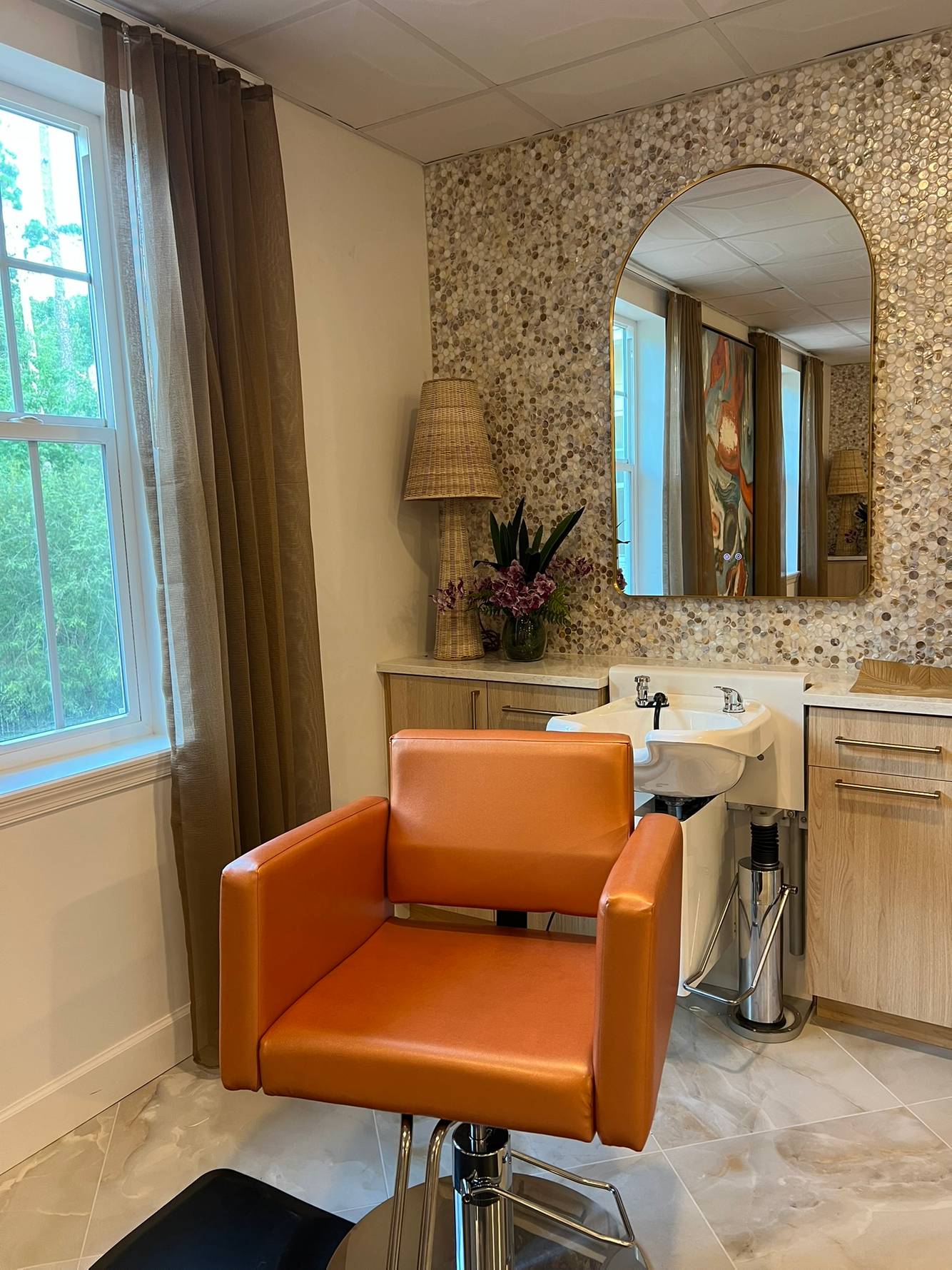 The newly-renovated salon is a hit with Starling at Ponte Vedra residents! Starling at Ponte Vedra Salon Chair