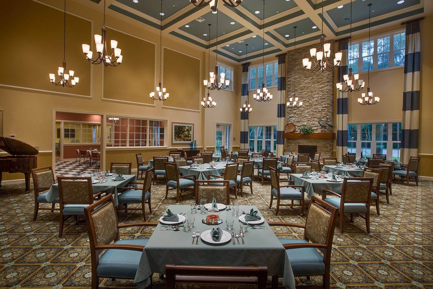 Senior Living Dining Room