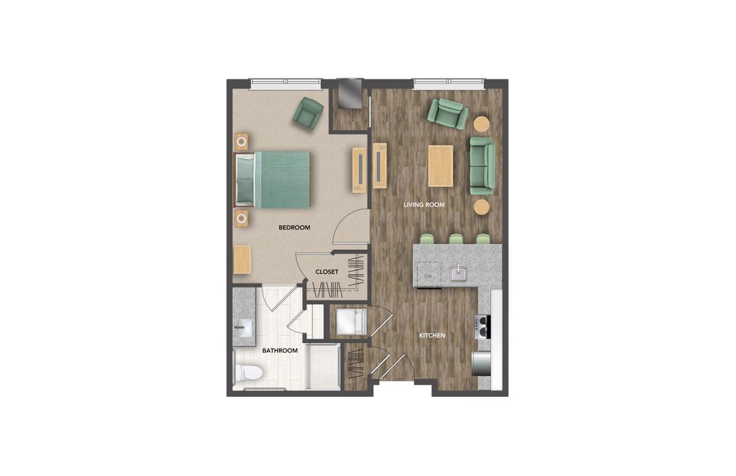 Independent living - 1 bedroom 