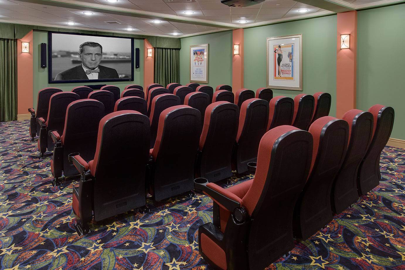 Senior Living Movie Theater