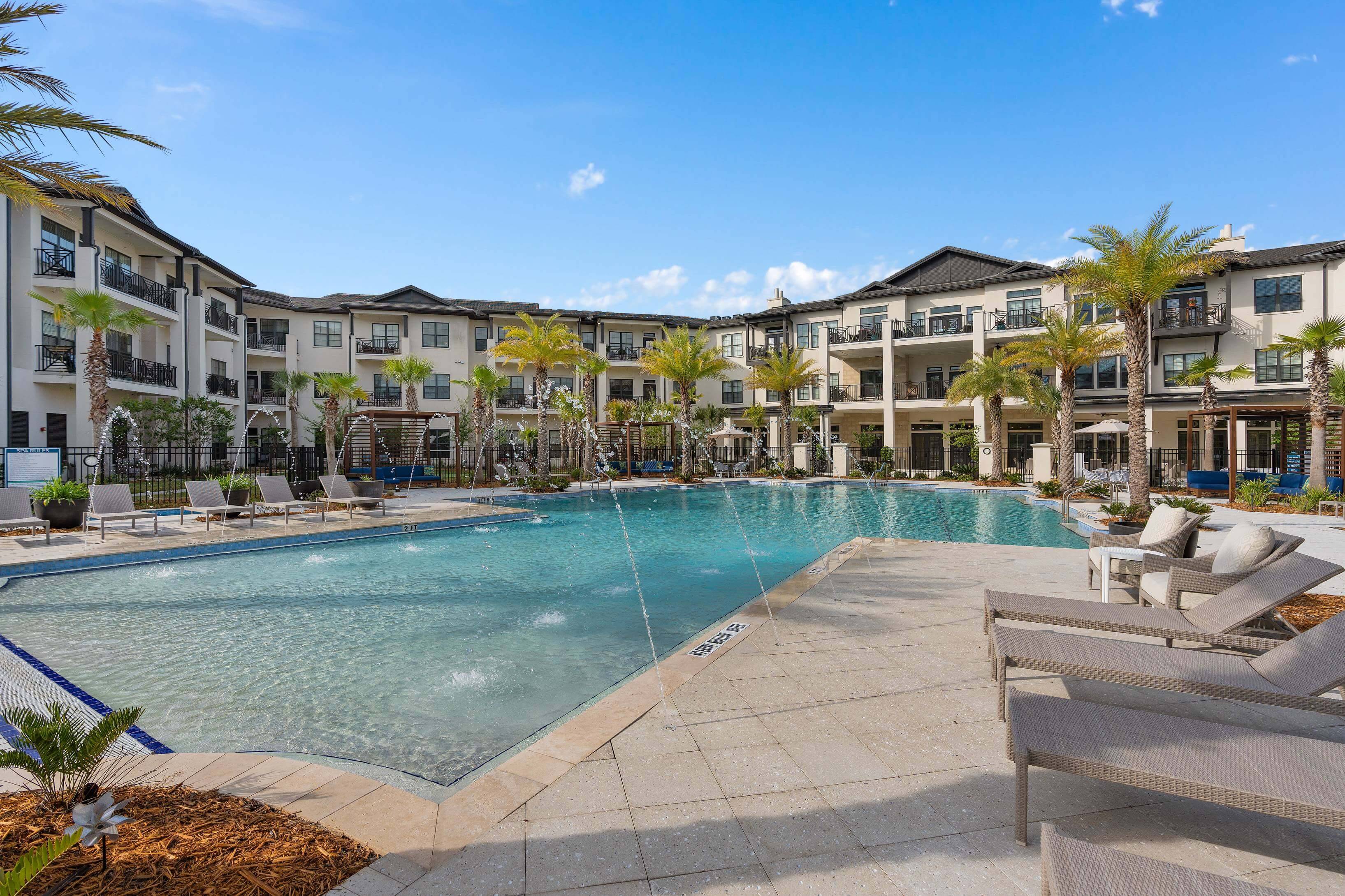 Luxury Senior Living Pool