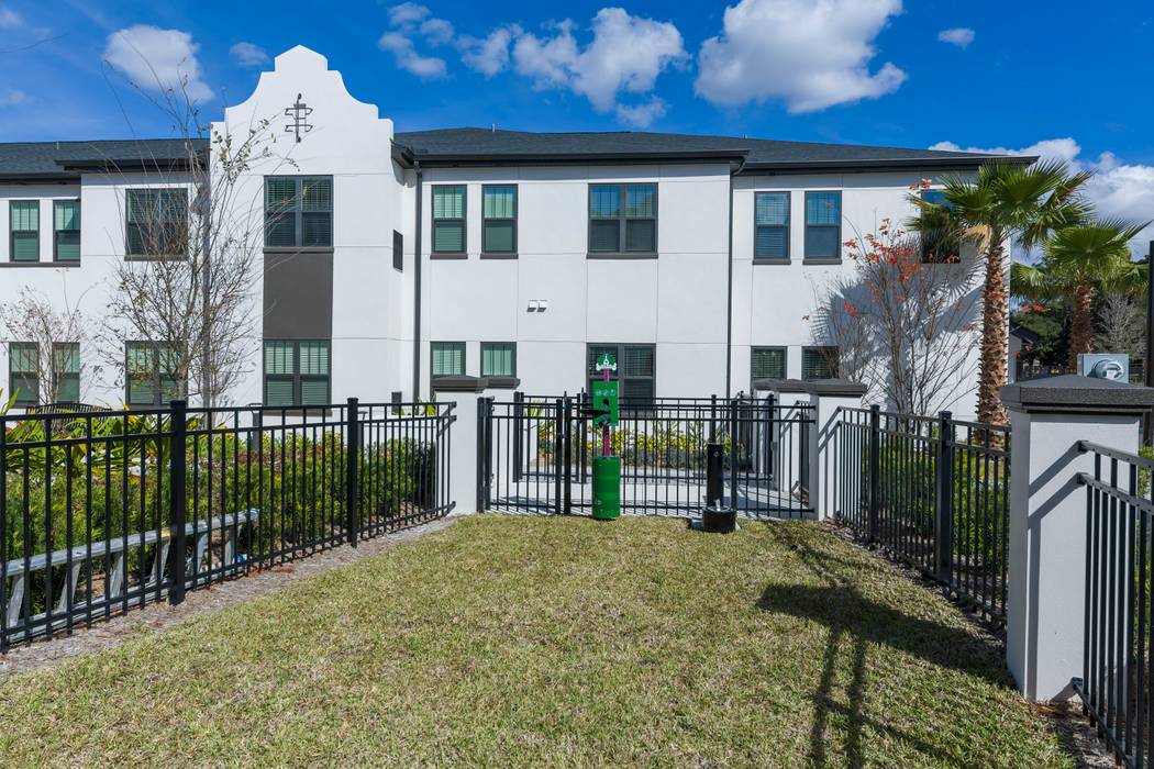 Dog Park at the Grove at Trelago assisted living facility Dog Park at the Grove at Trelago in Orlando