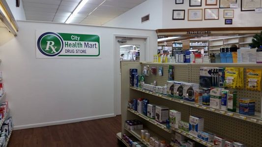 interior of pharmacy