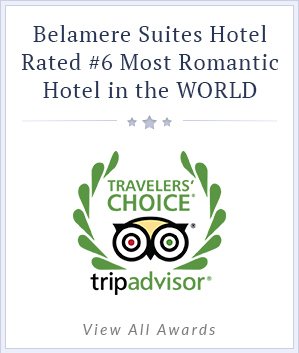 Belamere Suites Hotel Rated #6 Most Romantic Hotel in the World by Tripadvisor