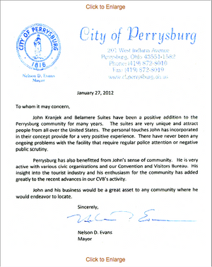 City of Perrysburg 2012
