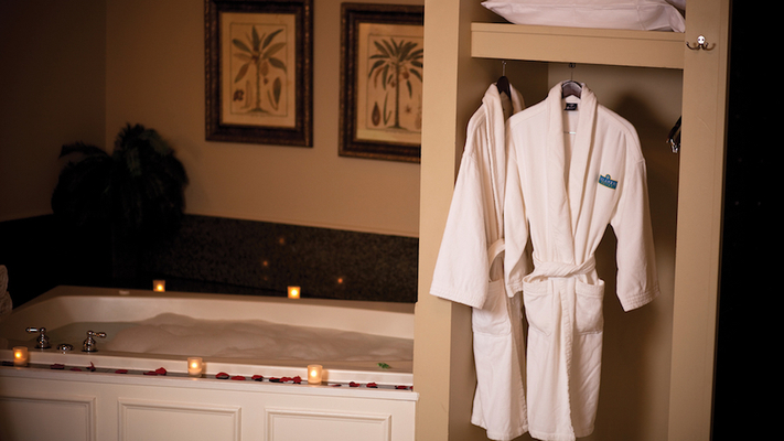 Two-Person, Jetted Whirlpool With Luxurious Belamere Bathrobes 