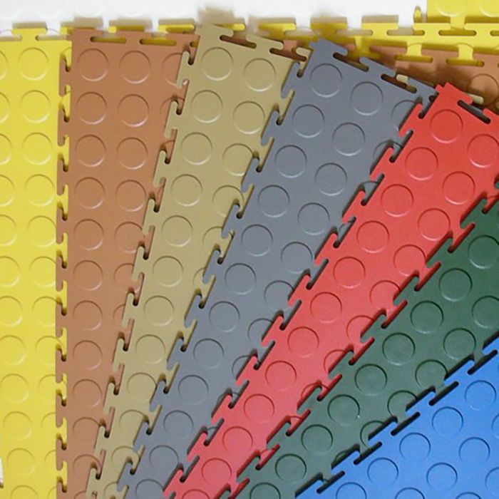 When you’re creating an original space, the flooring plays a big part. At Closets by Design, we proudly utilize Designfloor® tile to help our closets and garages stand out from the pack. Flextile is available in three patterns: Diamond Plate, Coin (20″ x 20″) and Slate (18″ x 18″). Flextile