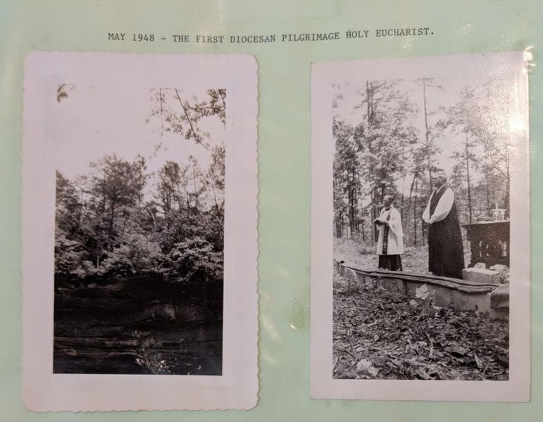 May 1948 - the first Diocesan pilgrimage Holy Eucharist at Wonderful Wonderful Camp McDowell! history 12.jpg