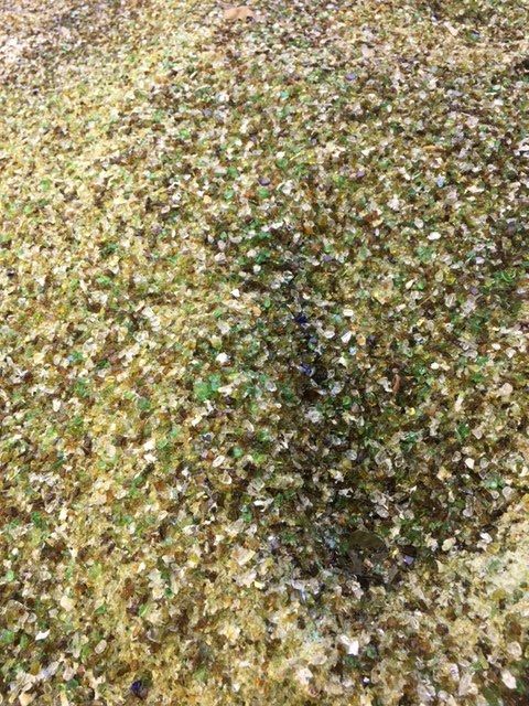 recycling center crushed glass 2.JPG