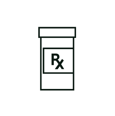 Pill bottle icon