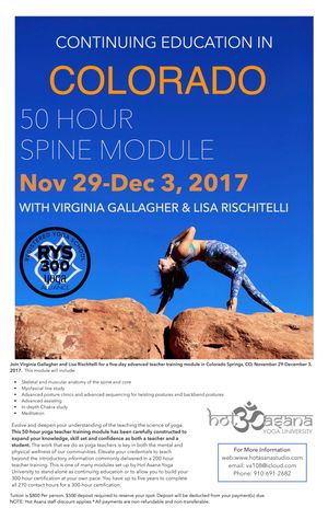 50 hr Spine & Chakra Module