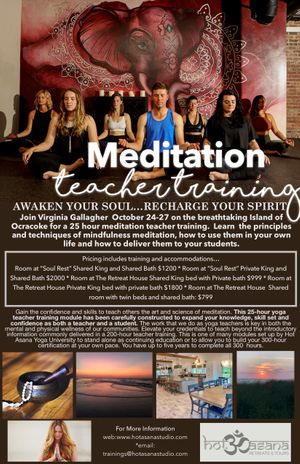 25 Hours | Meditation Teacher Training