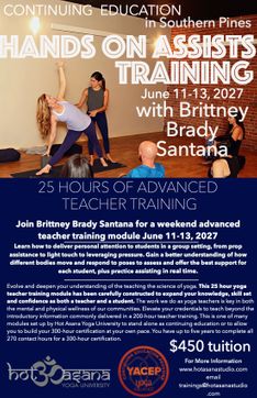25 hour | Hands On Assisting Module in Southern Pines