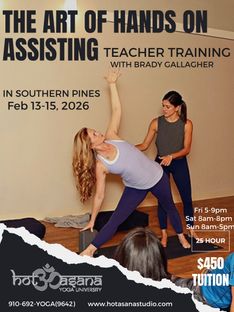 25 hour | Hands On Assisting Module in Southern Pines