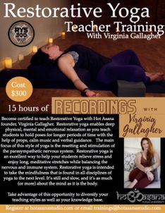 RECORDINGS of 15 Hours | VIRTUAL Restorative Yoga With Virginia Gallagher