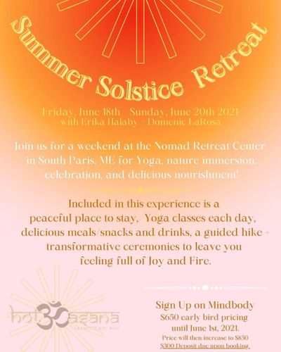 Summer Solstice Retreat