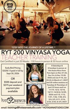 200 Hour Yoga Teacher Training in NoCo, NH