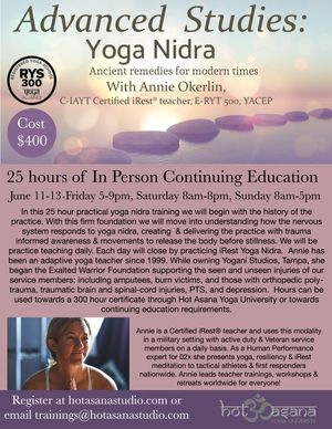 25 hr Yoga Nidra