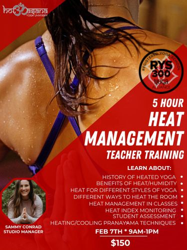 5 hour | Heat Management Training | COS