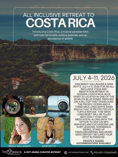 Costa Rica Retreat with Brady Gallagher & Sami Rattz