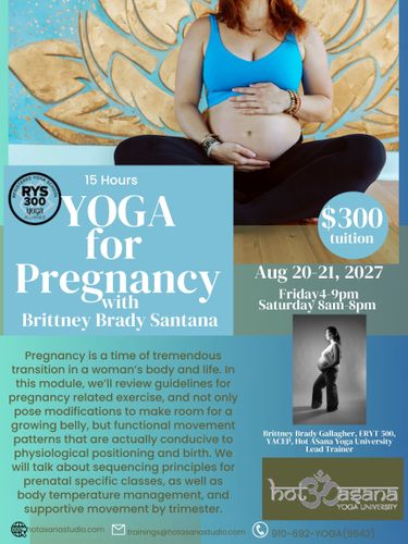 15 Hours | Yoga for Pregnancy | Southern Pines