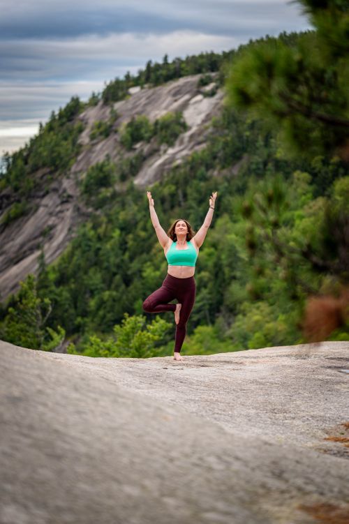 Owner of Hot Asana Studio North Conway Chellsey Latham