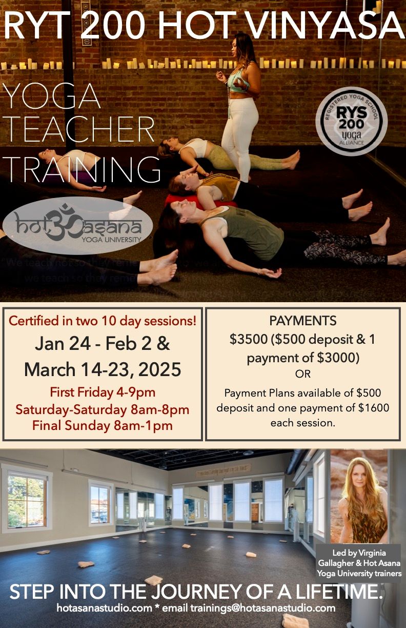 Teacher Training - Hot Asana Studio