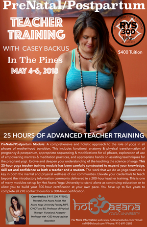 25 hour PreNatal Module in The Pines