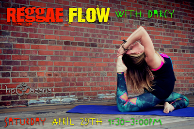 Don't worry! Be Happy! Reggae Flow at Hot Asana