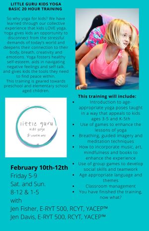 20 Hours | Kids Yoga Teacher Training | Foundations of Youth Yoga & Mindfulness