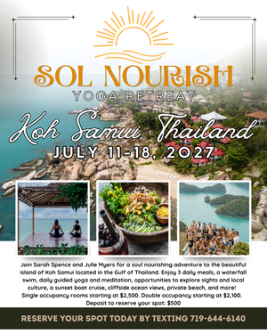 Sol Nourish Yoga Retreat: Koh Samui, Thailand 2027