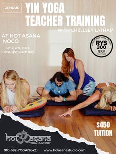 25 hour Advanced Lower Body Anatomy & Yin Yoga Certification in North Conway, NH