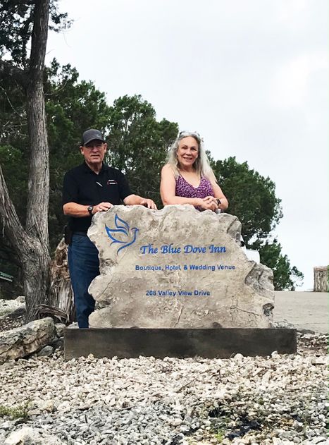 The Blue Dove Inn in Kerrville Texas Hill Country.JPG