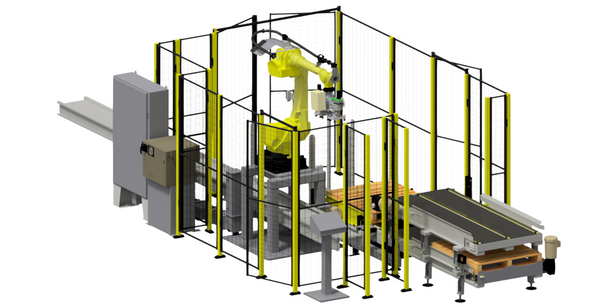 Compact Configuration with Conveyors