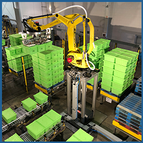 Robotic Tote Palletizer