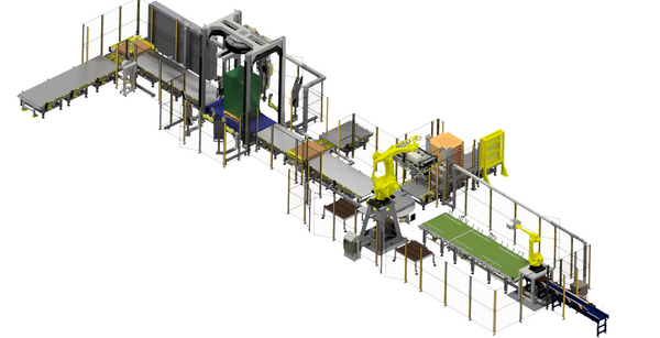 KPal K5 Full Layer Palletizing System