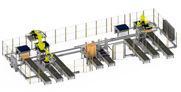 KDPal Depalletizing System Model