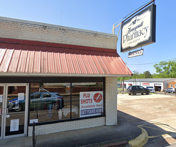 Exterior Image of Honeycutt Drugstore