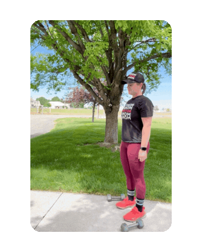 FIT4MOM Twin Falls Taylor Mom Strength Exercise Farmer Carries.gif
