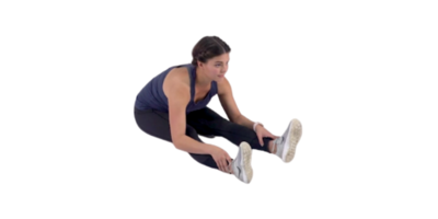 Seated Forward Fold prenatal exercise