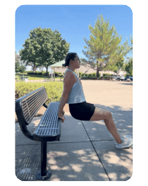 HQ - Blog - FIT4MOM 25 Strong Challenge - Ashley Wursten Placer tricep dips 2.gif