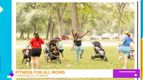 San Antonio Fit for mom on the new stroller strides on tv KENS 5.png