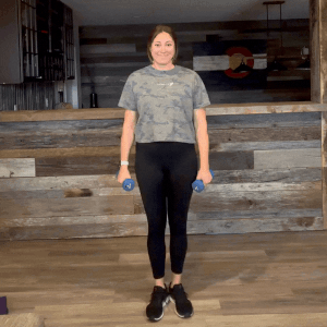 FIT4MOM curtsy lunge lat raise tri extension for moms modification.gif