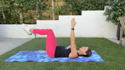 FIT4MOM dead bug exercise.gif