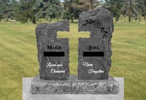 Double Open Cross Headstone Memorial.jpeg