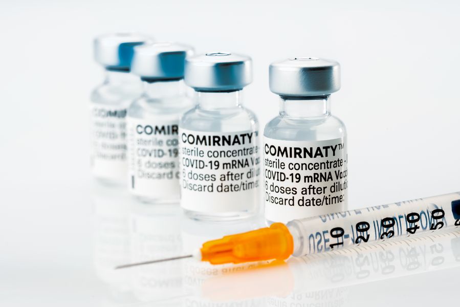 Comirnaty COVID-19 vaccine vial 2025–2026 updated formula